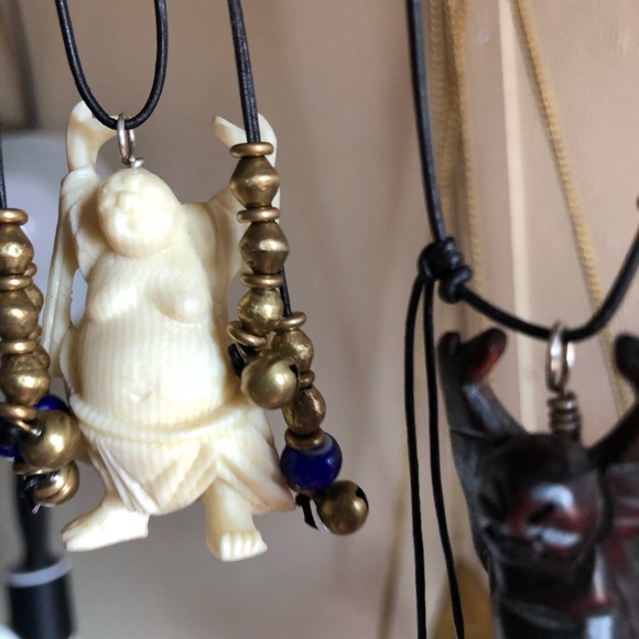 Vintage bone Buddha! - Picture 3 of 3